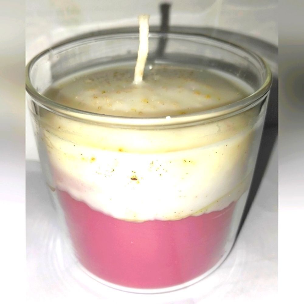 Hand crafted limited edition Ice Cream Cake dessert candle 6 oz